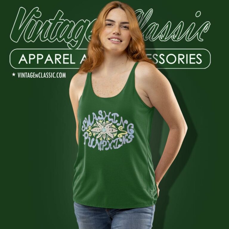 The Smashing Pumpkins Promo Album Tank Top Racerback The Smashing Pumpkins Promo Album Tank Top Racerback