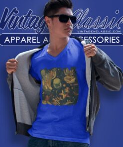 The Smashing Pumpkins Rock Band V Neck TShirt
