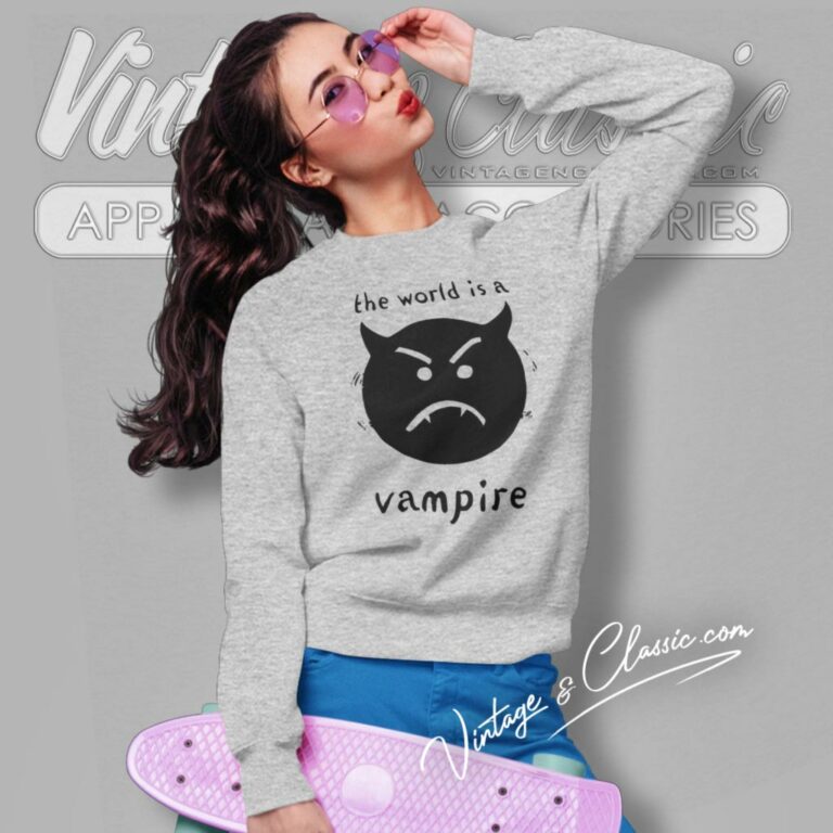 The Smashing Pumpkins Shirt The World Is A Vampire Sweatshirt The Smashing Pumpkins Shirt The World Is A Vampire Sweatshirt