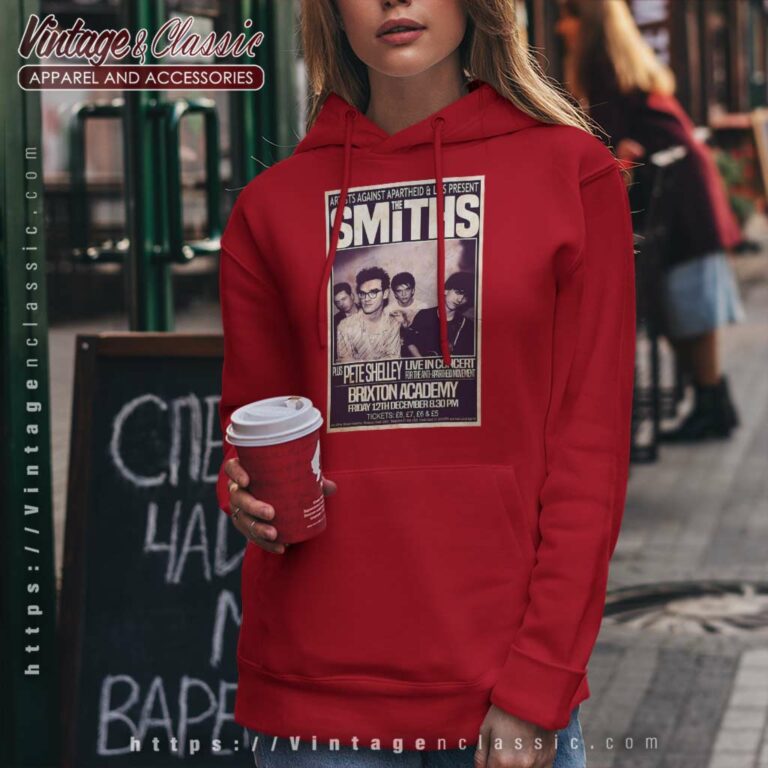 The Smiths 1986 The Final Concert Hoodie The Smiths 1986 The Final Concert Hoodie
