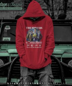The Smiths 41th Anniversary 1983 2023 Signatures Thank You For The Memorie Hoodie