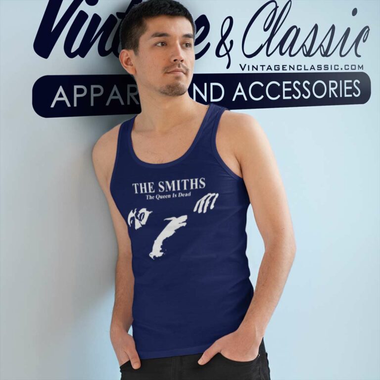 The Smiths 80s The Queen Is Dead Tank Top Racerback The Smiths 80s The Queen Is Dead Tank Top Racerback
