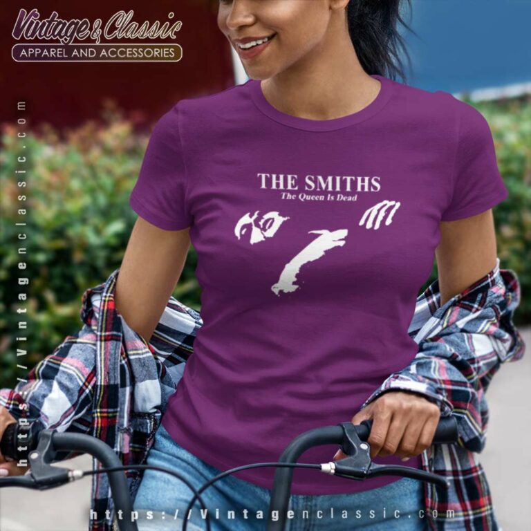 The Smiths 80s The Queen Is Dead Women TShirt The Smiths 80s The Queen Is Dead Women TShirt