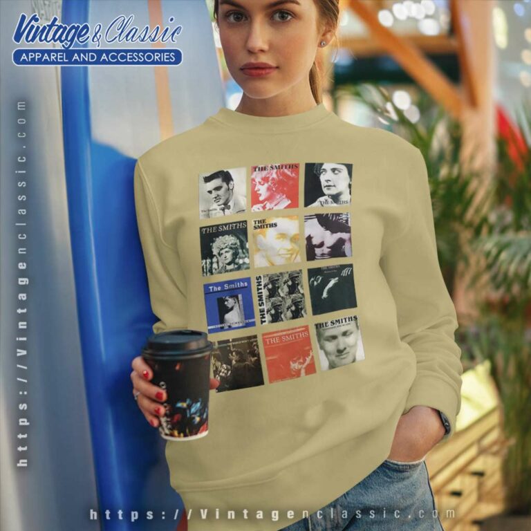 The Smiths All Album Covers Sweatshirt The Smiths All Album Covers Sweatshirt