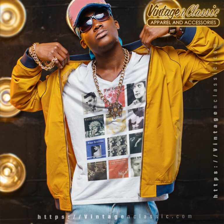 The Smiths All Album Covers V Neck TShirt The Smiths All Album Covers V Neck TShirt