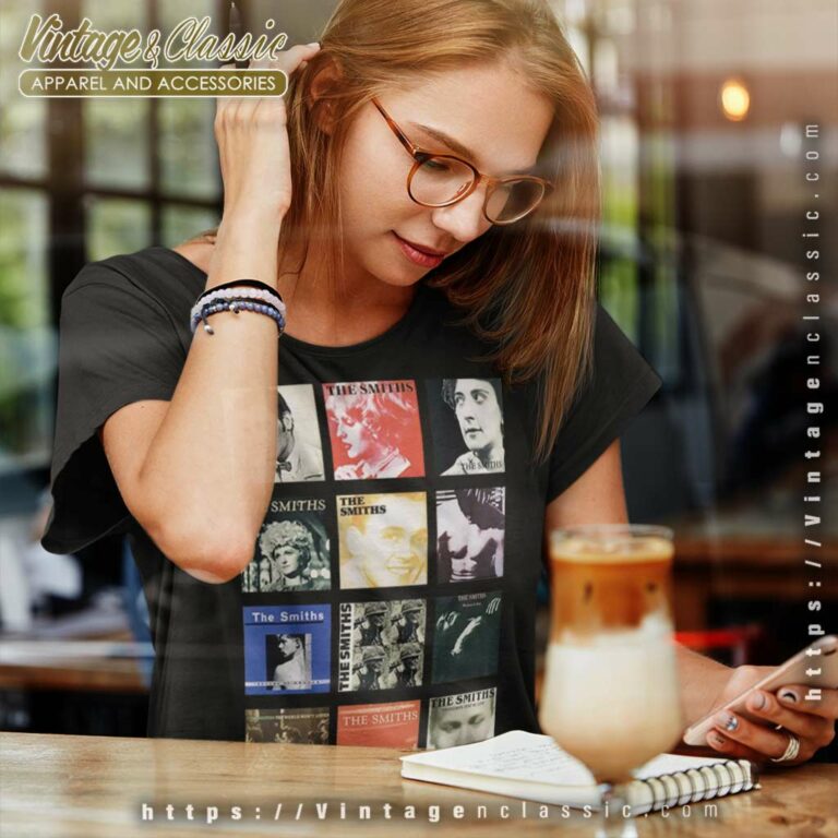 The Smiths All Album Covers Women TShirt The Smiths All Album Covers Women TShirt