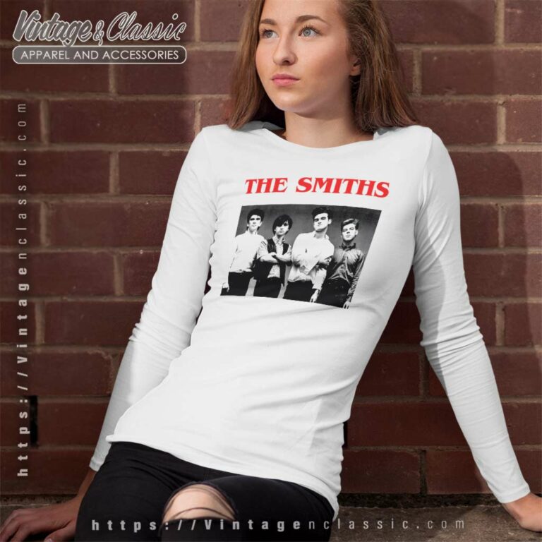 The Smiths Band Music Rock Long Sleeve Tee The Smiths Band Music Rock Long Sleeve Tee