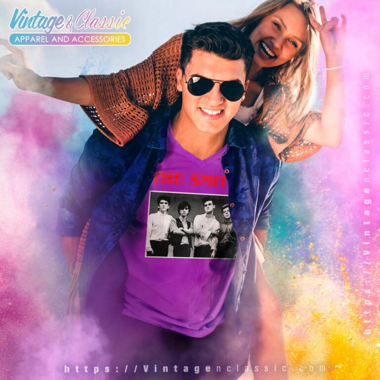 The Smiths Band Music Rock V Neck TShirt The Smiths Band Music Rock V Neck TShirt