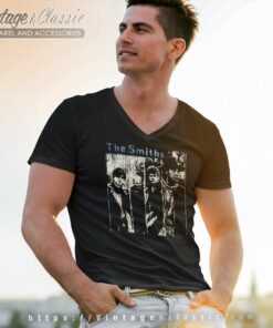 The Smiths Band Vintage V Neck TShirt