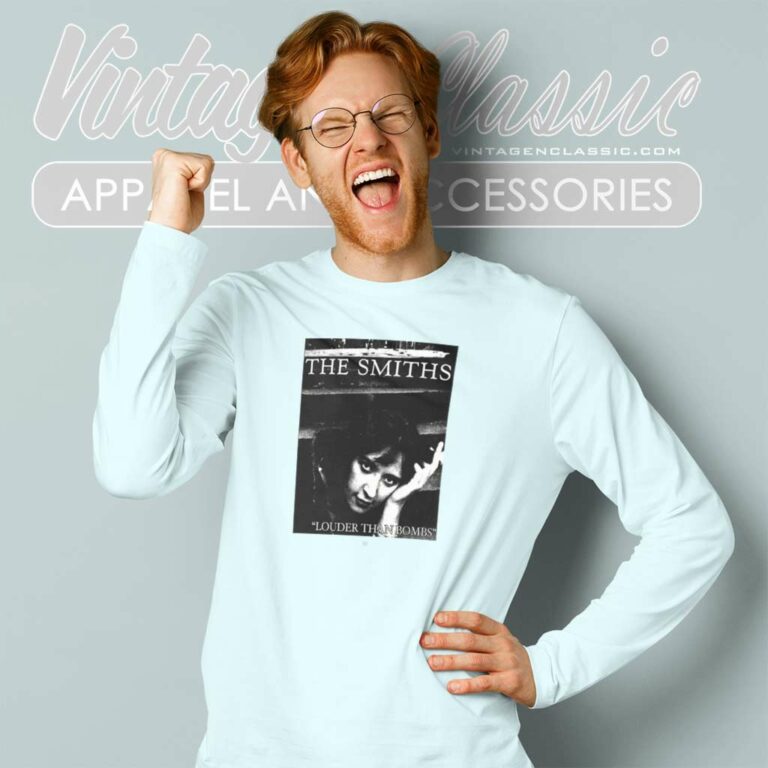 The Smiths Louder Than Bombs Long Sleeve Tee The Smiths Louder Than Bombs Long Sleeve Tee