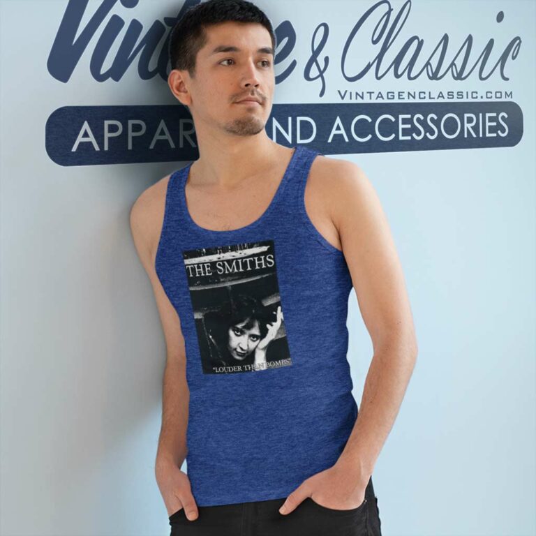 The Smiths Louder Than Bombs Tank Top Racerback The Smiths Louder Than Bombs Tank Top Racerback