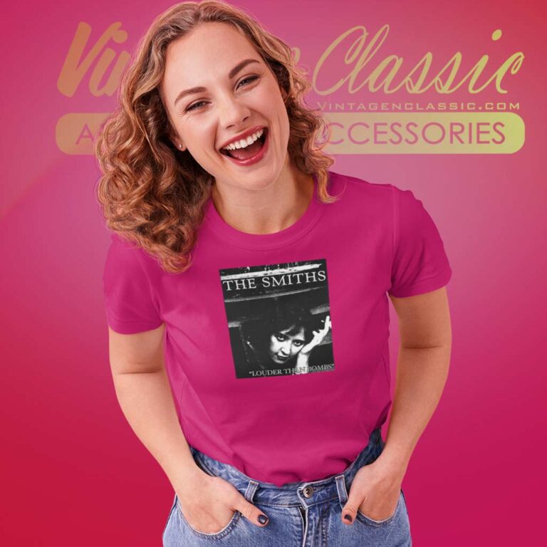 The Smiths Louder Than Bombs Women TShirt The Smiths Louder Than Bombs Women TShirt