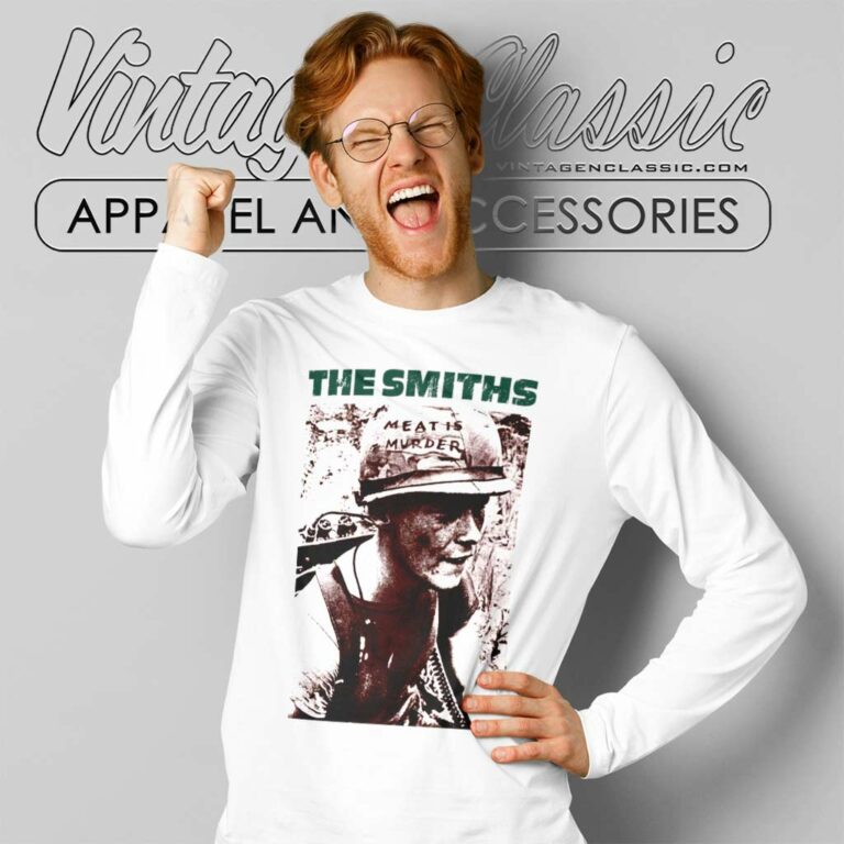 The Smiths Meat Is Murder Long Sleeve Tee The Smiths Meat Is Murder Long Sleeve Tee