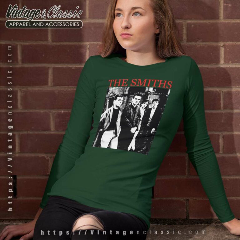 The Smiths Rock Band Long Sleeve Tee The Smiths Rock Band Long Sleeve Tee