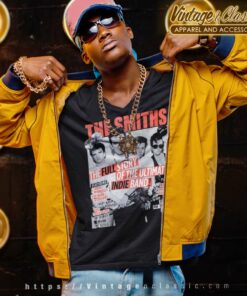 The Smiths Rock Band Magazine Cover V Neck TShirt