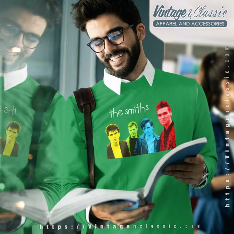 The Smiths Rock Band Pride Poster Sweatshirt The Smiths Rock Band Pride Poster Sweatshirt