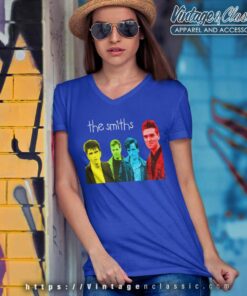 The Smiths Rock Band Pride Poster V Neck TShirt