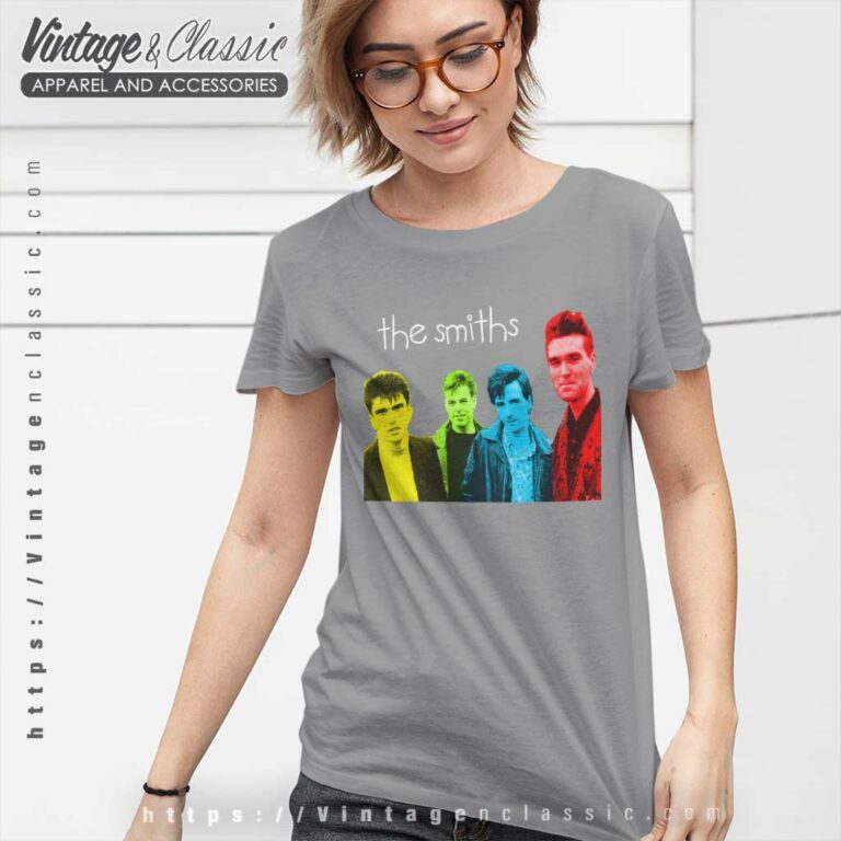 The Smiths Rock Band Pride Poster Women TShirt The Smiths Rock Band Pride Poster Women TShirt