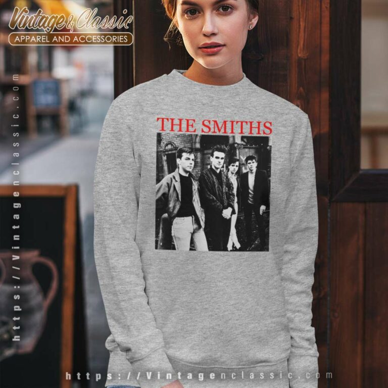 The Smiths Rock Band Sweatshirt The Smiths Rock Band Sweatshirt