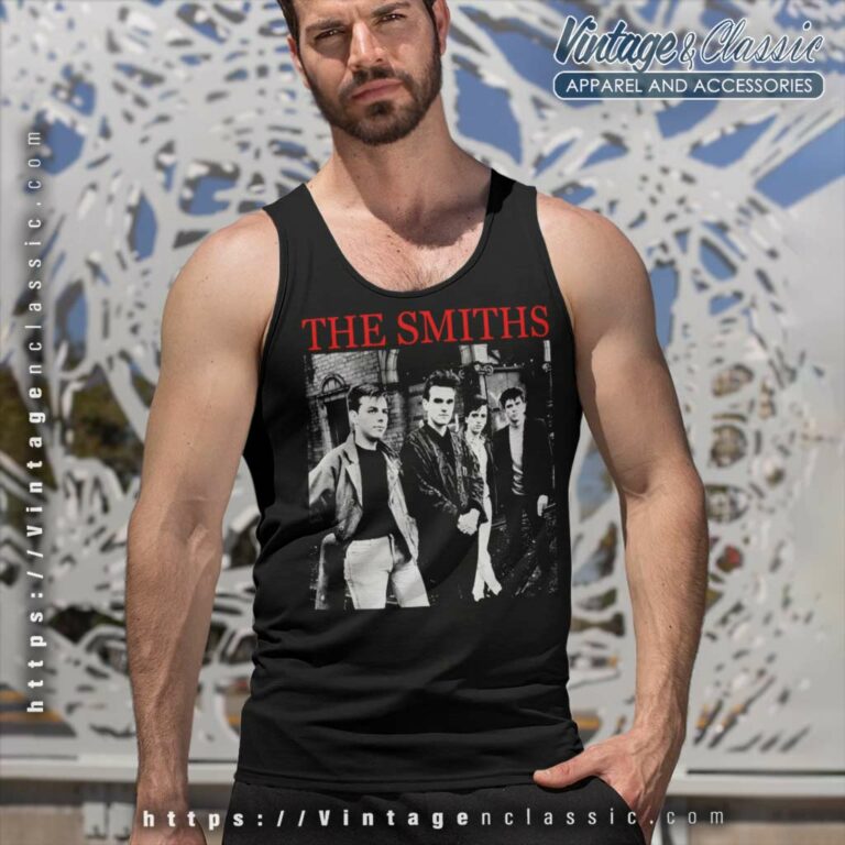 The Smiths Rock Band Tank Top Racerback The Smiths Rock Band Tank Top Racerback
