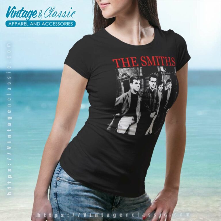 The Smiths Rock Band Women TShirt The Smiths Rock Band Women TShirt