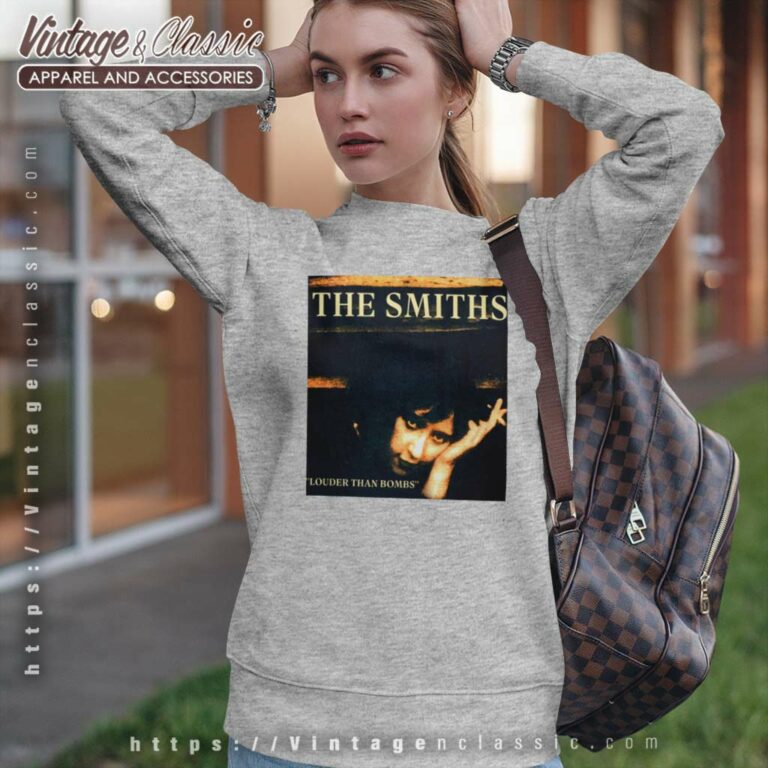 The Smiths Shirt Album Louder Than Bomb Sweatshirt The Smiths Shirt Album Louder Than Bomb Sweatshirt