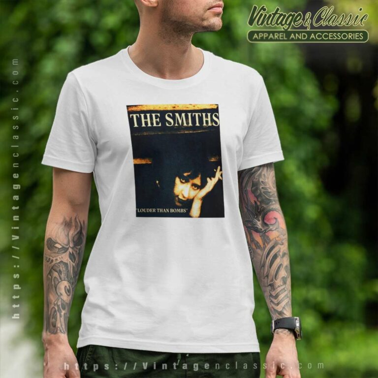The Smiths Shirt Album Louder Than Bomb T Shirt The Smiths Shirt Album Louder Than Bomb T Shirt