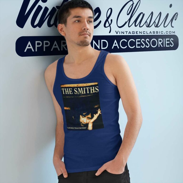 The Smiths Shirt Album Louder Than Bomb Tank Top Racerback The Smiths Shirt Album Louder Than Bomb Tank Top Racerback