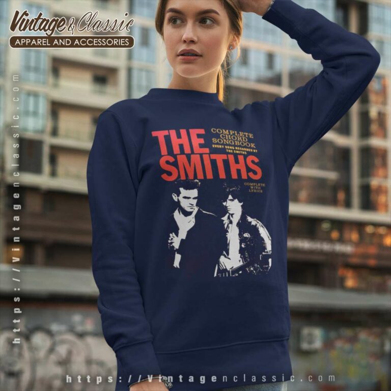 The Smiths Shirt Complete Chord Songbook Sweatshirt The Smiths Shirt Complete Chord Songbook Sweatshirt