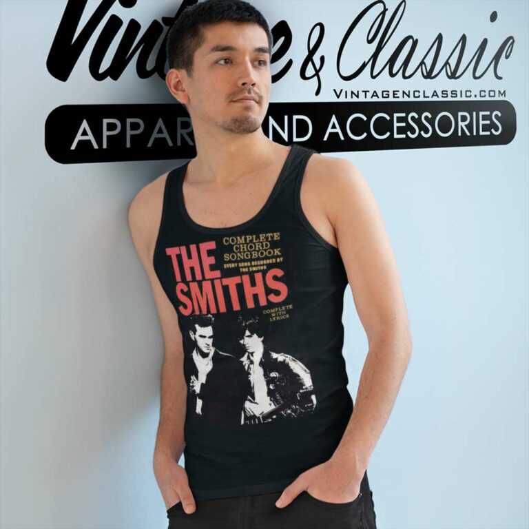 The Smiths Shirt Complete Chord Songbook Tank Top Racerback The Smiths Shirt Complete Chord Songbook Tank Top Racerback