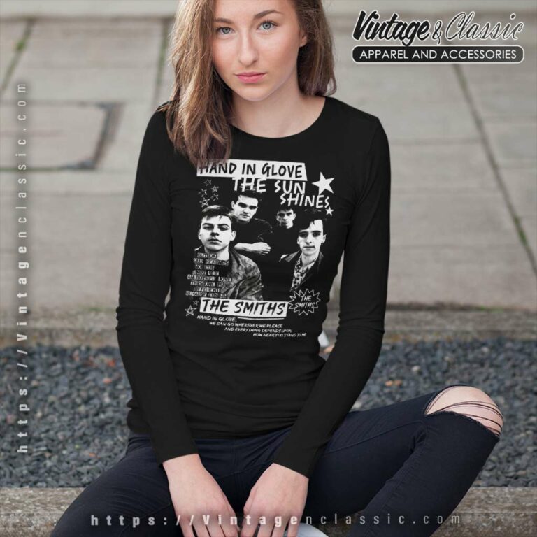 The Smiths Shirt Hand In Glove Long Sleeve Tee The Smiths Shirt Hand In Glove Long Sleeve Tee