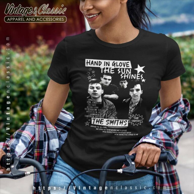 The Smiths Shirt Hand In Glove Women TShirt The Smiths Shirt Hand In Glove Women TShirt