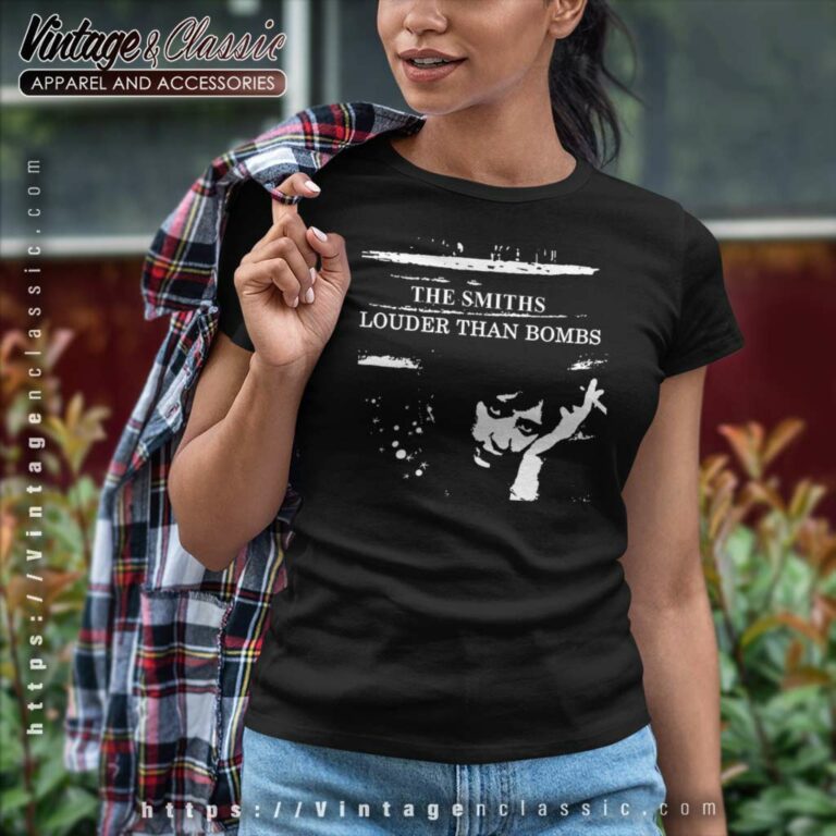 The Smiths Shirt Louder Than Bombs Women TShirt The Smiths Shirt Louder Than Bombs Women TShirt