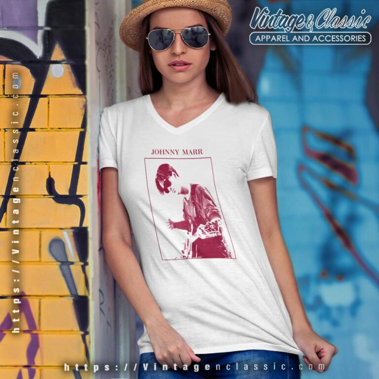 The Smiths Shirt Morrissey Britpop Guitar V Neck TShirt The Smiths Shirt Morrissey Britpop Guitar V Neck TShirt