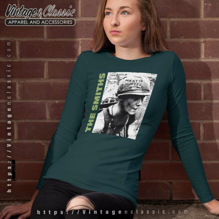 The Smiths Shirt Morrissey Meat Is Murder Long Sleeve Tee The Smiths Shirt Morrissey Meat Is Murder Long Sleeve Tee
