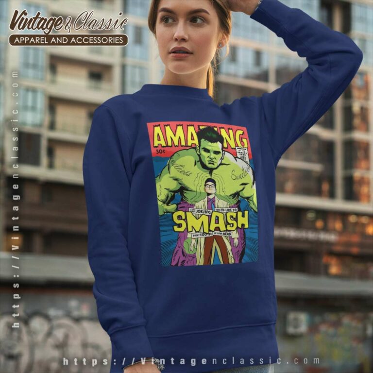 The Smiths Shirt Morrissey The Hulk Sweatshirt The Smiths Shirt Morrissey The Hulk Sweatshirt