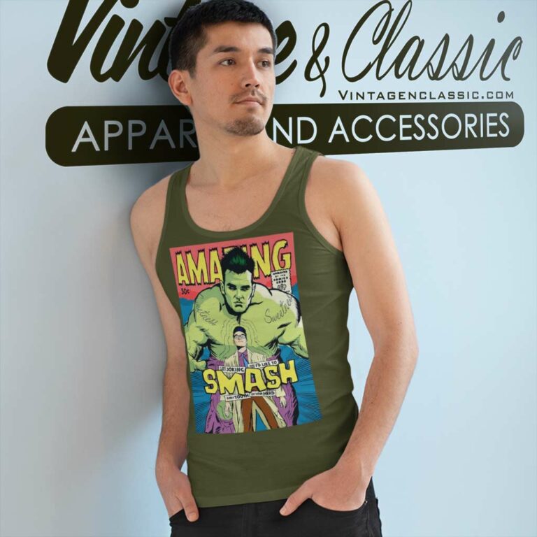 The Smiths Shirt Morrissey The Hulk Tank Top Racerback The Smiths Shirt Morrissey The Hulk Tank Top Racerback