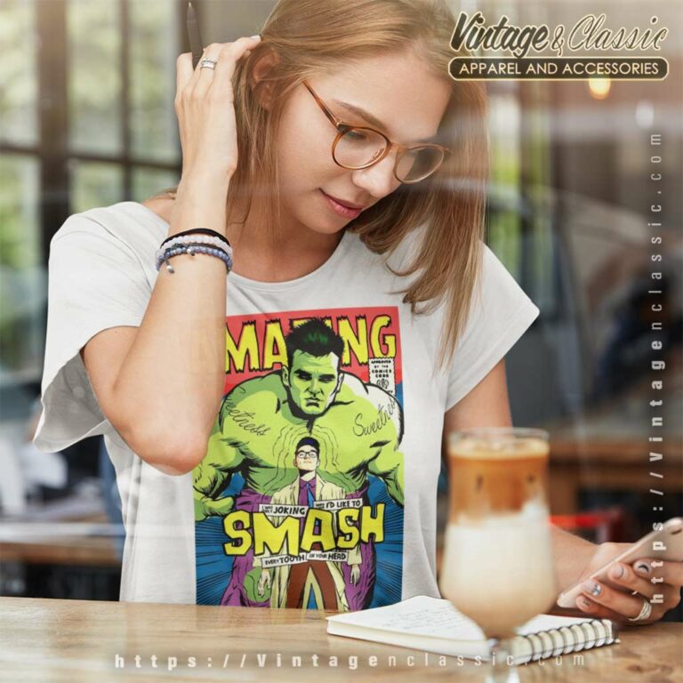 The Smiths Shirt Morrissey The Hulk Women TShirt The Smiths Shirt Morrissey The Hulk Women TShirt