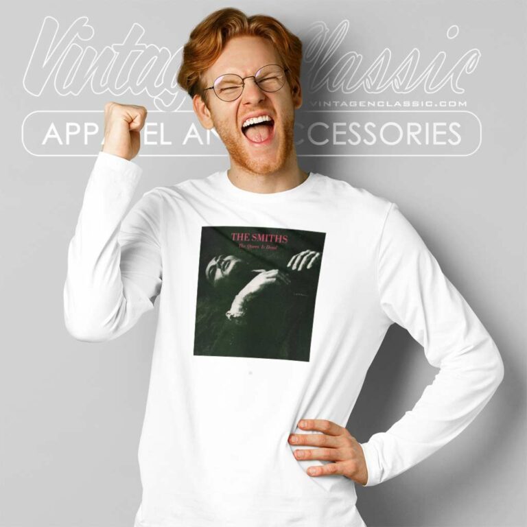 The Smiths Shirt The Queen Is Dead Album Cover Long Sleeve Tee The Smiths Shirt The Queen Is Dead Album Cover Long Sleeve Tee