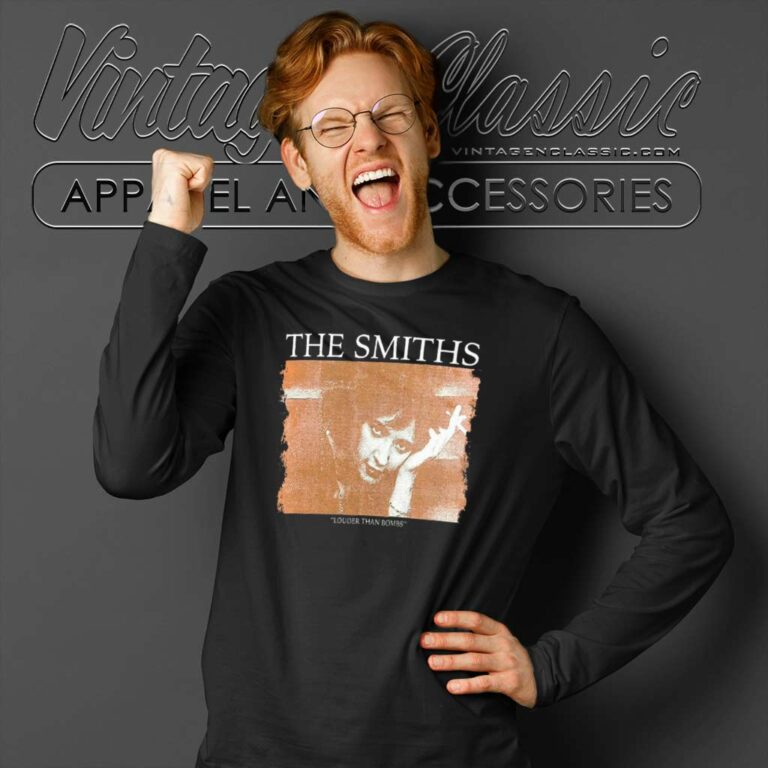 The Smiths Shirt Vintage Louder Than Bombs Long Sleeve Tee The Smiths Shirt Vintage Louder Than Bombs Long Sleeve Tee
