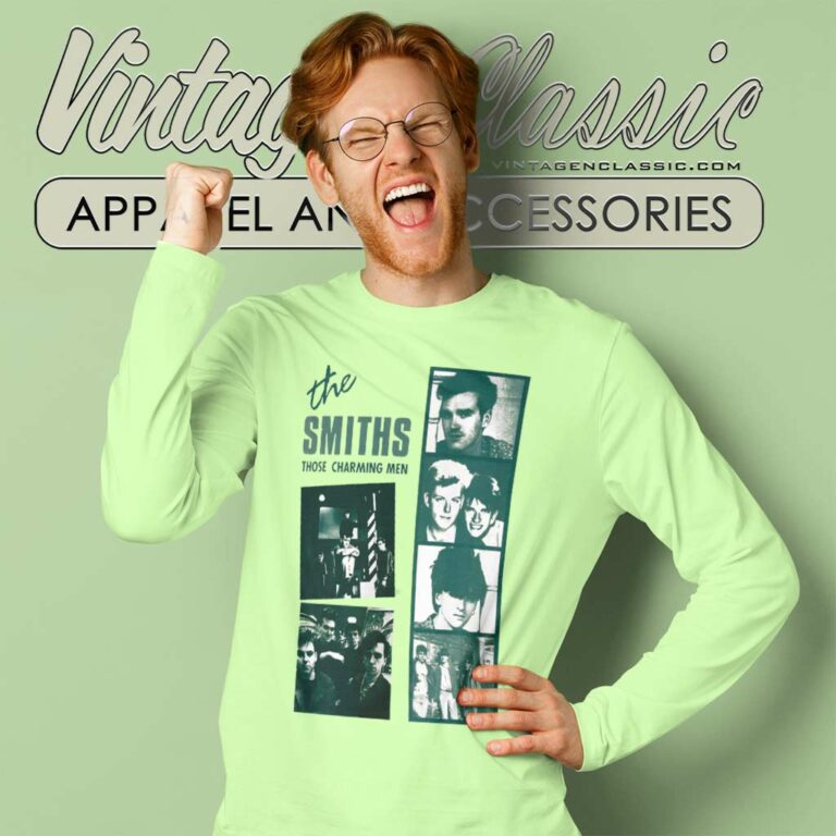 The Smiths Those Charming Men Long Sleeve Tee The Smiths Those Charming Men Long Sleeve Tee