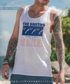 The Smiths Us Tour 86 Queen Is Dead Tank Top Racerback