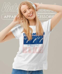 The Smiths Us Tour 86 Queen Is Dead Women TShirt