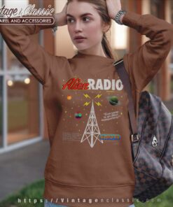 The Spheres Of World Tour Alien Radio Allbum Sweatshirt