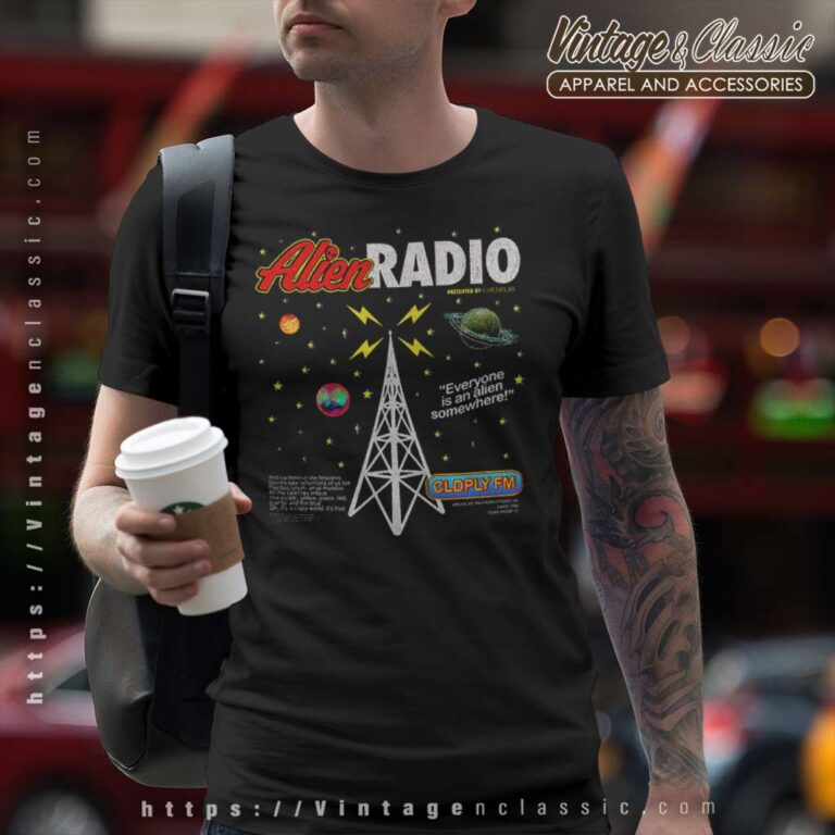 The Spheres Of World Tour Alien Radio Allbum T Shirt The Spheres Of World Tour Alien Radio Allbum T Shirt