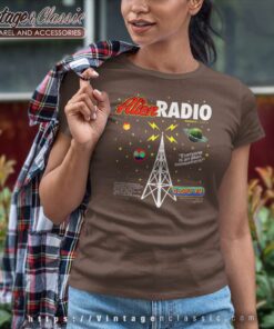 The Spheres Of World Tour Alien Radio Allbum Women TShirt