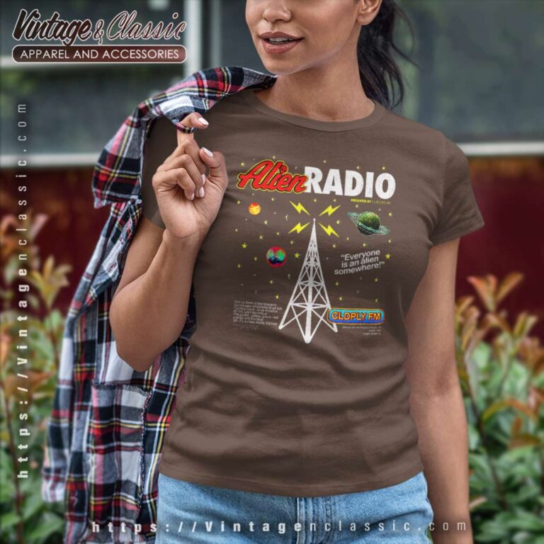 The Spheres Of World Tour Alien Radio Allbum Women TShirt The Spheres Of World Tour Alien Radio Allbum Women TShirt