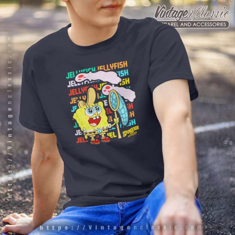 The Spongebob Squarepants Movie Jellyfish T Shirt The Spongebob Squarepants Movie Jellyfish T Shirt
