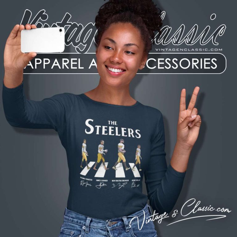 The Steelers Cross The Road Signatures 2023 Long Sleeve Tee The Steelers Cross The Road Signatures 2023 Long Sleeve Tee