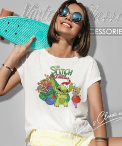 The Stitch Who Stole Christmas Women TShirt
